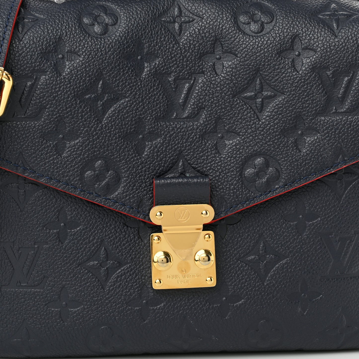 Empreinte Pochette Metis Marine Rouge