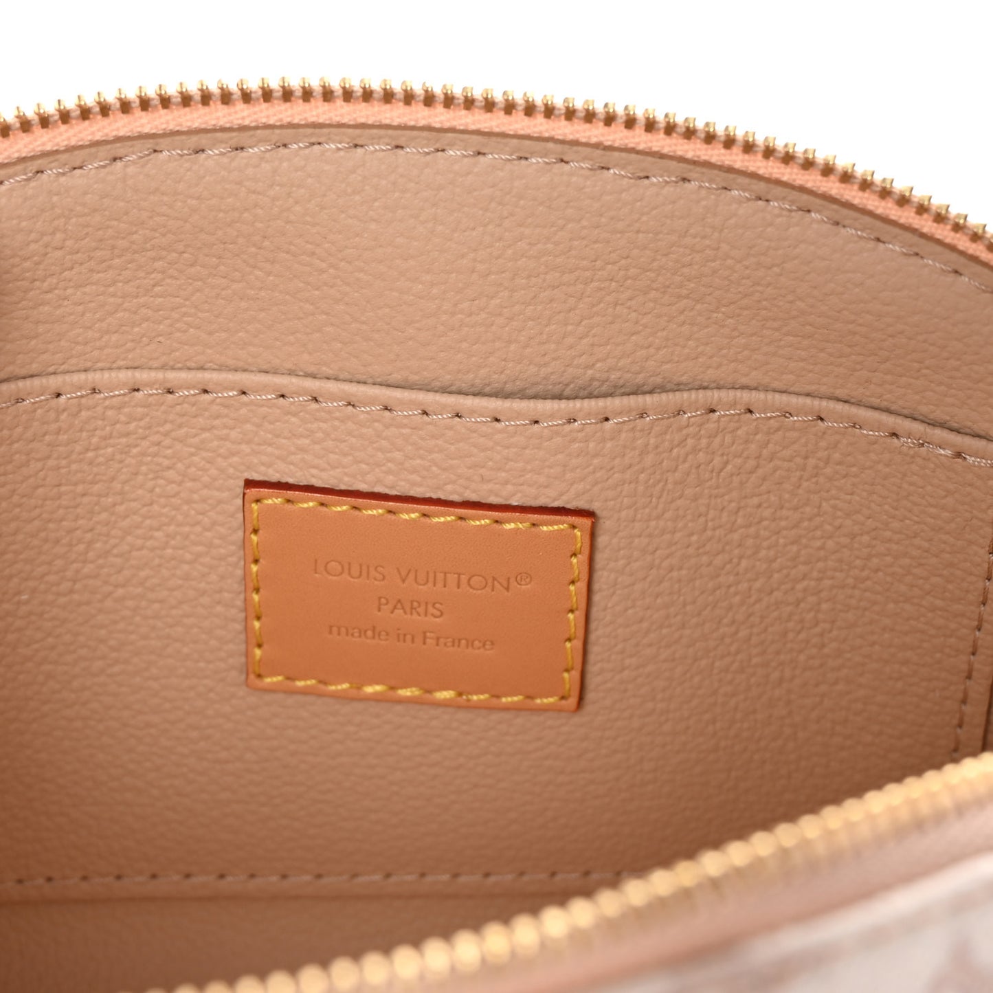 Monogram Flight Mode Cosmetic Pouch Dune