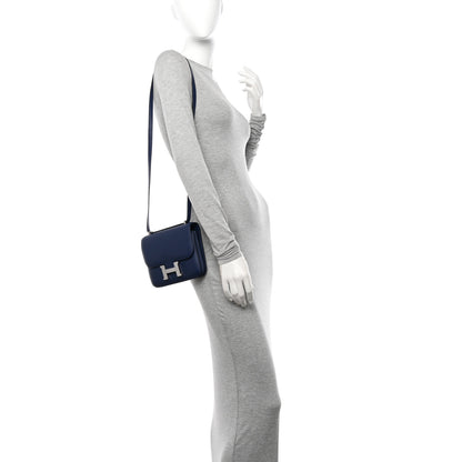 Hermes Epsom Constance 18 Bleu Saphir 3 of 9