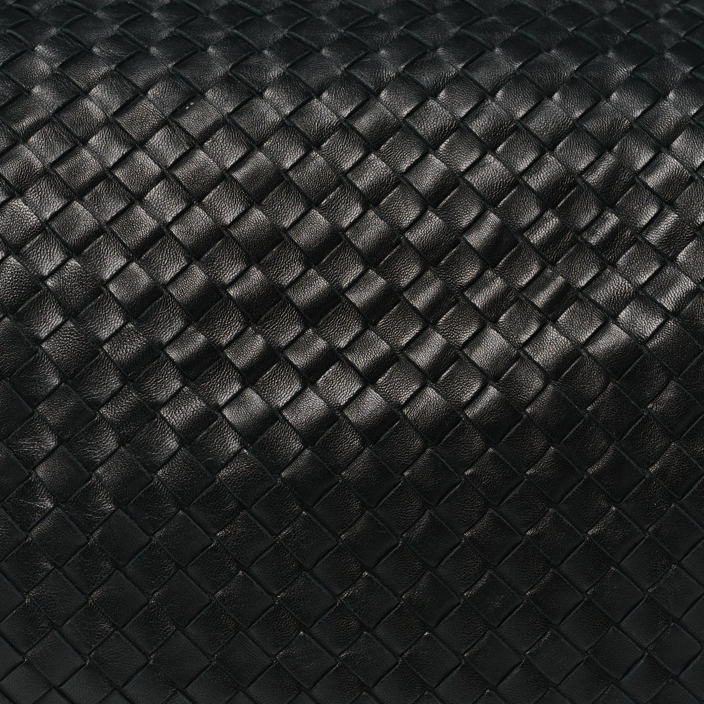 Nappa Intrecciato Large Veneta Hobo Black