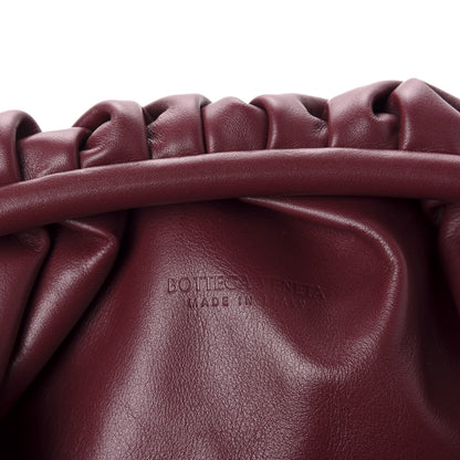 Bottega Veneta Smooth Butter Calf The Pouch Oversized Clutch Bordeaux 8 of 9