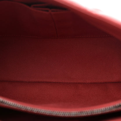 Chanel Caviar Quilted Small Coco Handle Flap Red 5 of 10