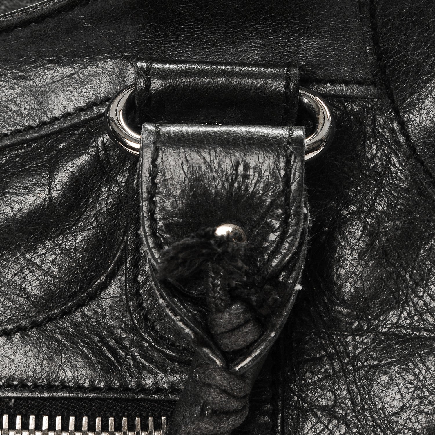 Balenciaga Agneau Giant 21 Silver Hardware Part Time Black 8 of 12