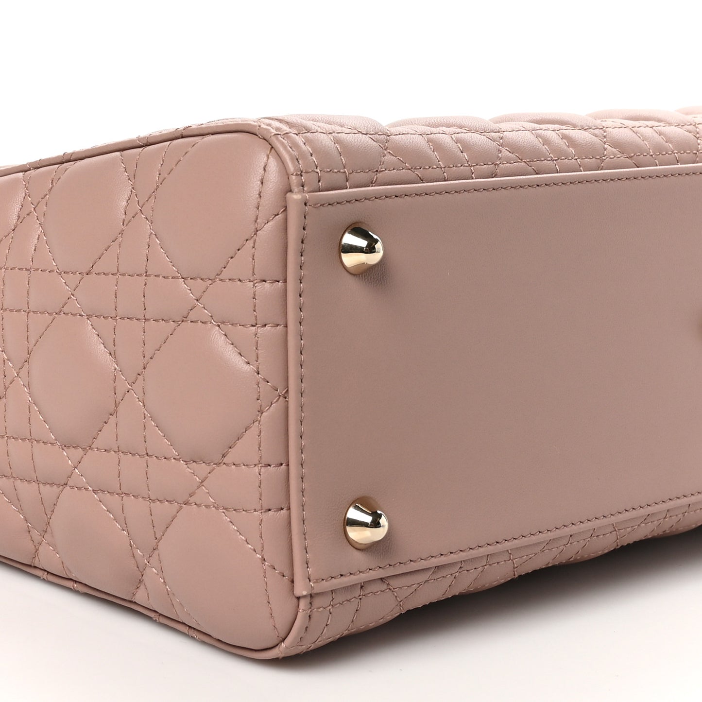 Lambskin Cannage Large Lady Dior Fard