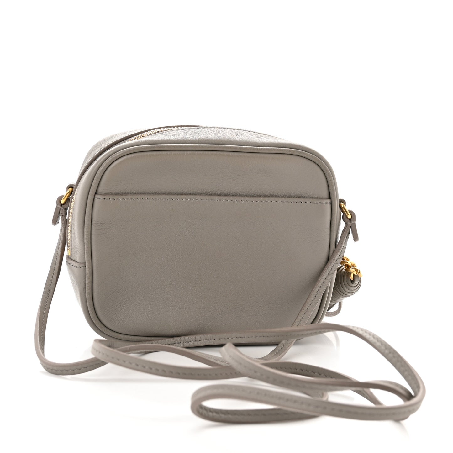Nappa Monogram Blogger Bag Oyster Grey