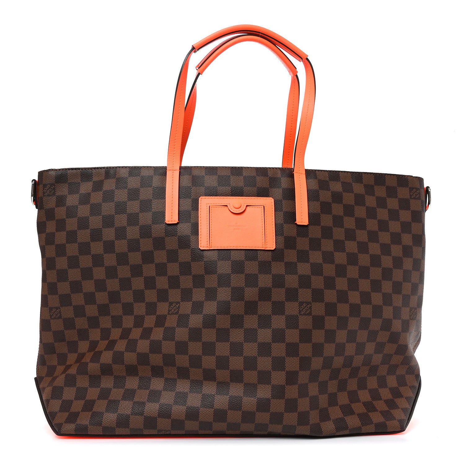 Louis Vuitton Damier Ebene Cabas Orange 1 of 9