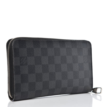 Louis Vuitton Damier Graphite Zippy Organizer Wallet 3 of 14