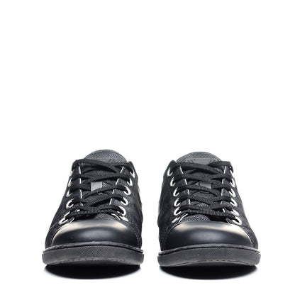 Louis Vuitton Lambskin Damier Graphite Baseball Sneakers 6 Black 2 of 8