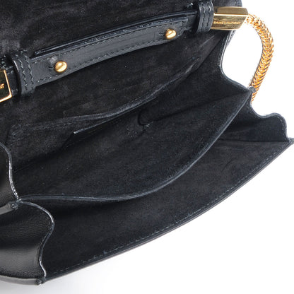 Saint Laurent Calfskin Mini Y Ligne Crossbody Pochette Bag Black 5 of 9