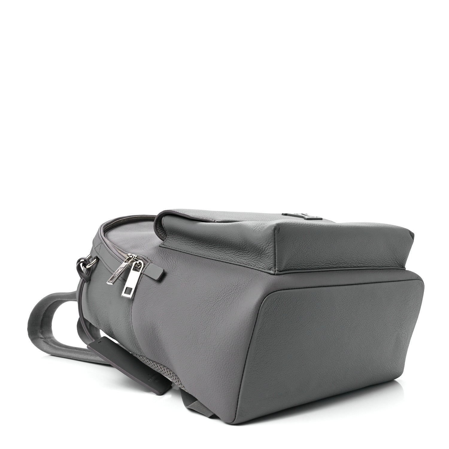 Louis Vuitton Grained Calfskin Aerogram Takeoff Backpack Grey 4 of 13