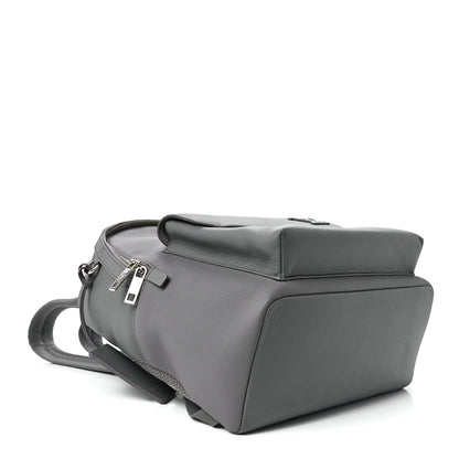 Louis Vuitton Grained Calfskin Aerogram Takeoff Backpack Grey 4 of 13