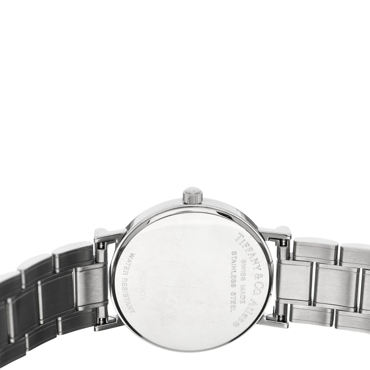 Tiffany Stainless Steel 33mm Atlas Quartz Watch Black 4 of 4
