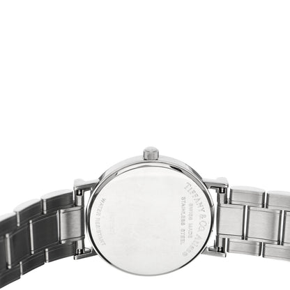 Tiffany Stainless Steel 33mm Atlas Quartz Watch Black 4 of 4