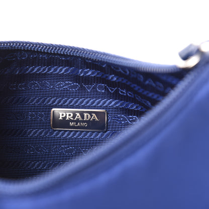 Prada Tessuto Nylon Mini Re-Edition 2000 Bag Bluette 6 of 11
