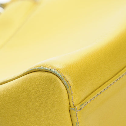 Fendi Nappa Mini Peekaboo Iconic Satchel Lime 13 of 16