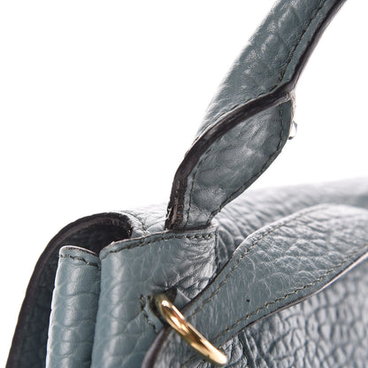 Burberry Grainy Calfskin Shoulder Bag Turquoise 11 of 17
