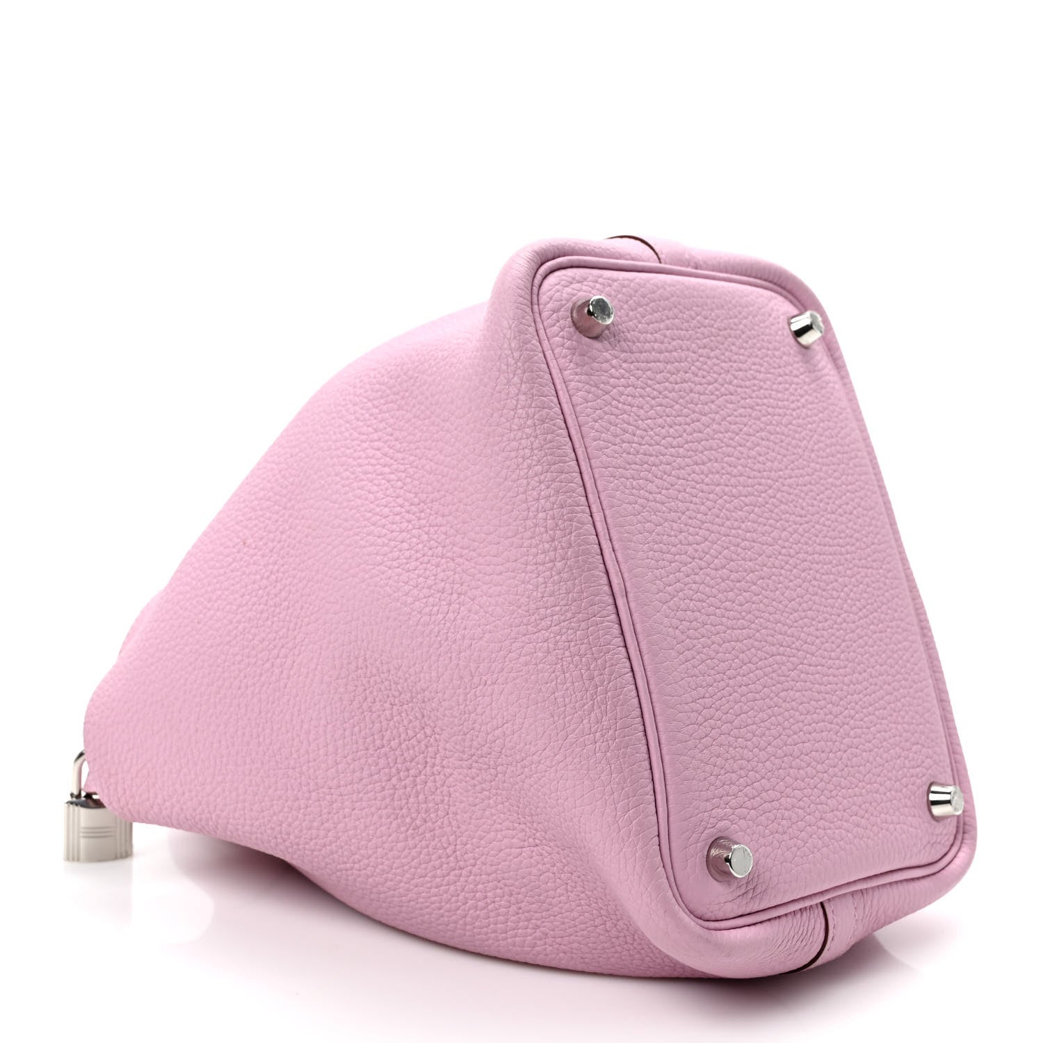Hermes Taurillon Clemence Picotin Lock 18 PM Mauve Sylvestre 4 of 9
