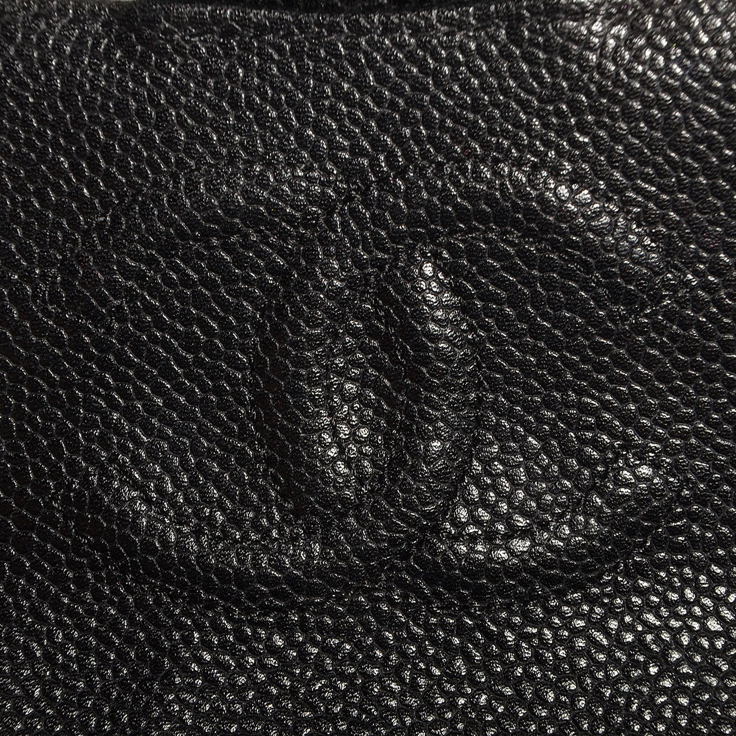 Caviar Quilted Mini Square Flap Bag Black