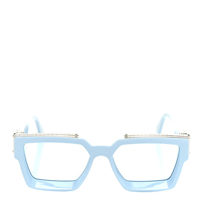 Louis Vuitton Acetate 1.1 Millionaires Sunglasses Z1327W Pale Blue 2 of 8