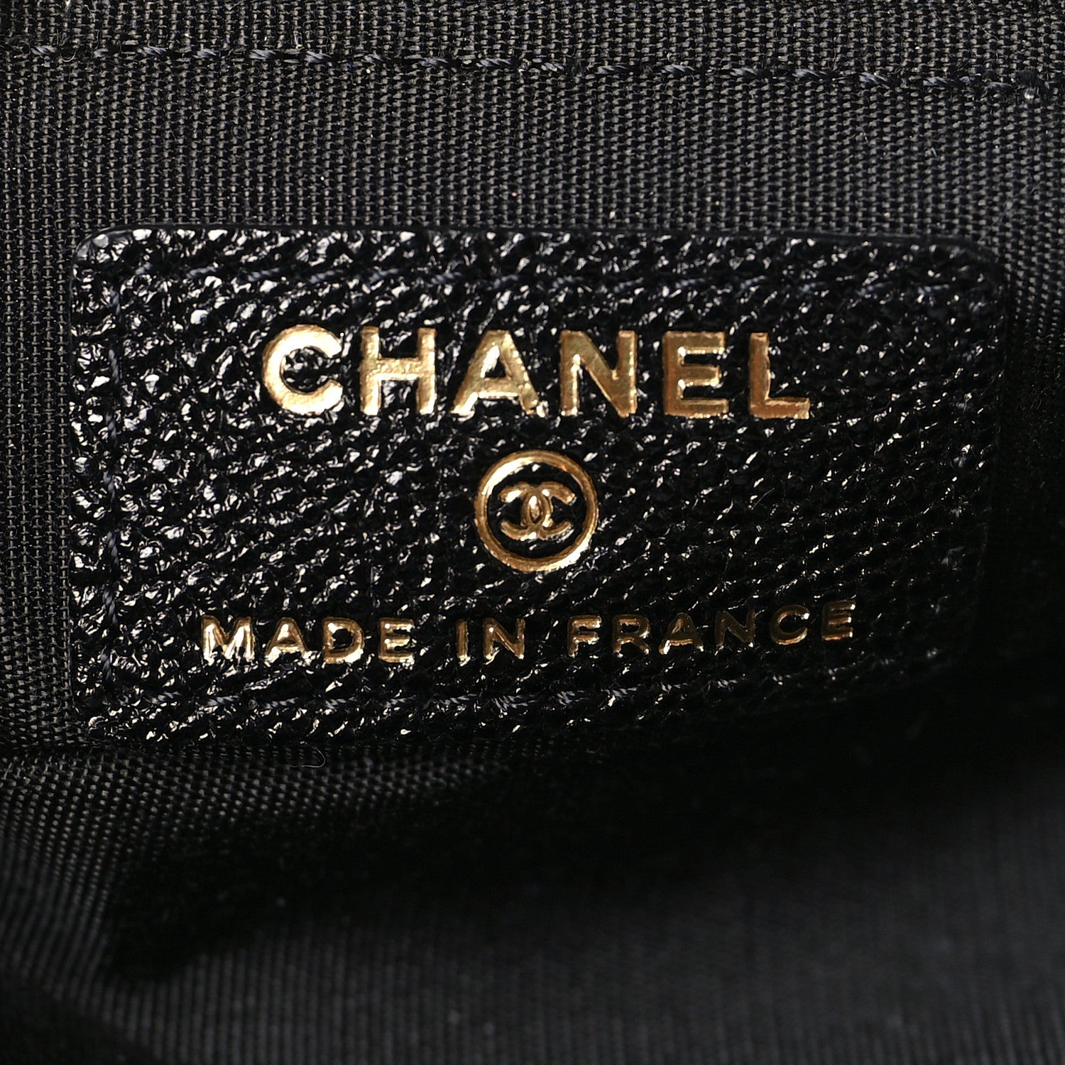 Chanel Caviar Quilted Mini Top Handle Vanity With Chain Black 6 of 10