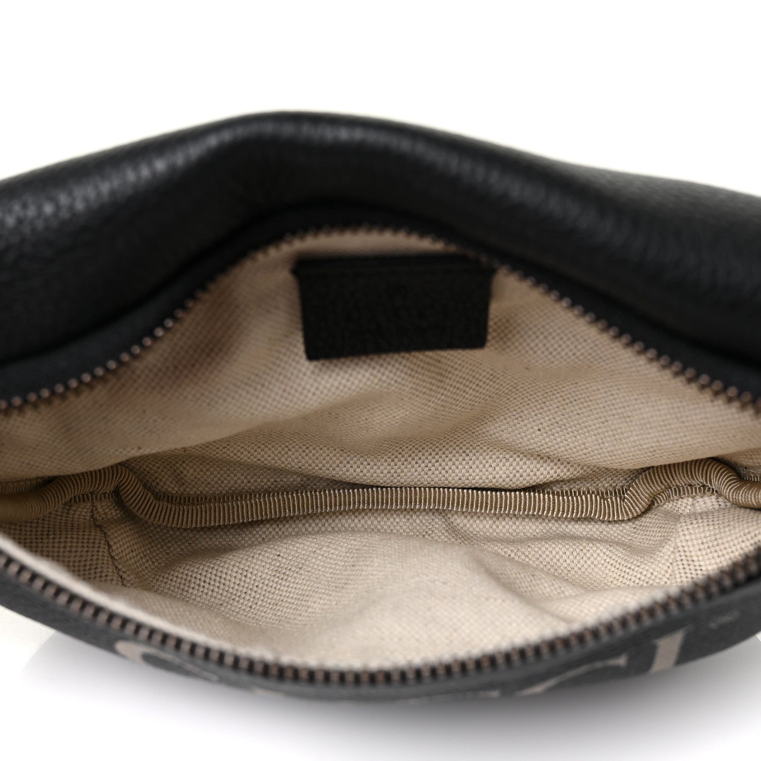 Gucci Grained Calfskin Small Logo Belt Bag Black 4 of 8