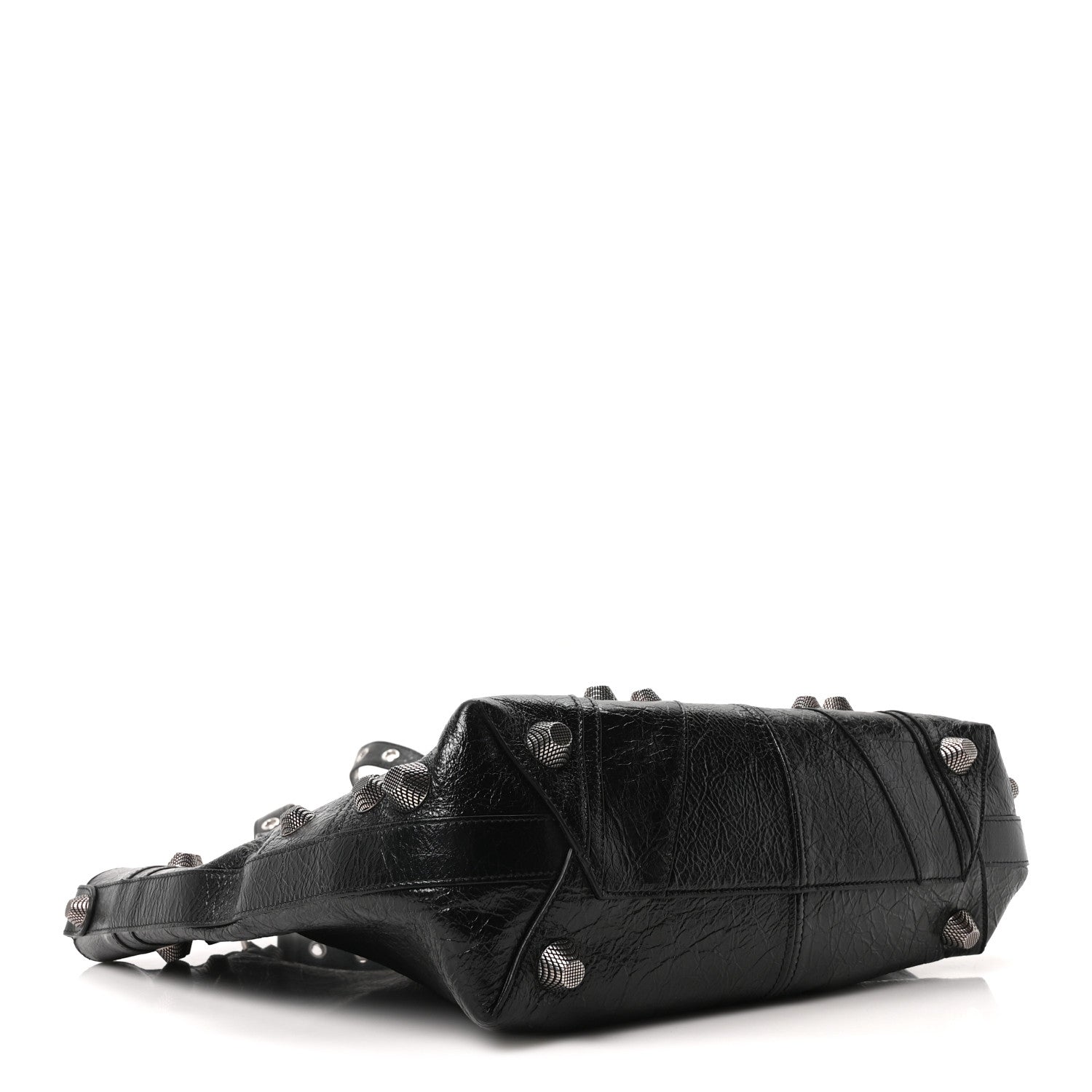 Balenciaga Agneau Arena Medium Le Cagole Carry All Bag Black