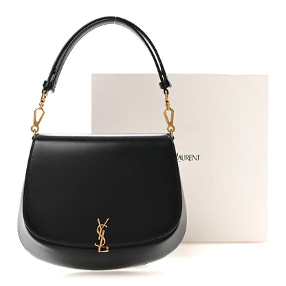 Saint Laurent Box Calfskin Mini Voltaire Top Handle Bag Black 11 of 11