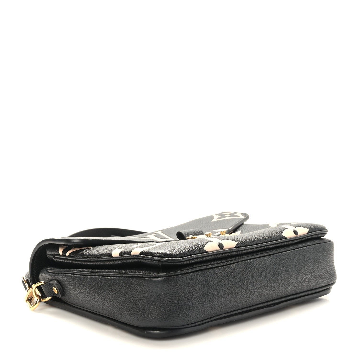 Louis Vuitton Empreinte Monogram Giant Pochette Metis Black Beige 4 of 9