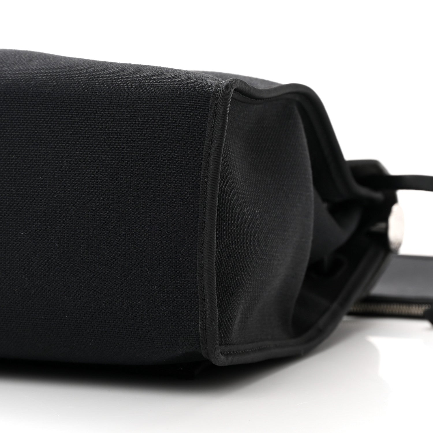 Hermes Military Toile Vache Hunter Herbag Zip PM 31 Black 11 of 14