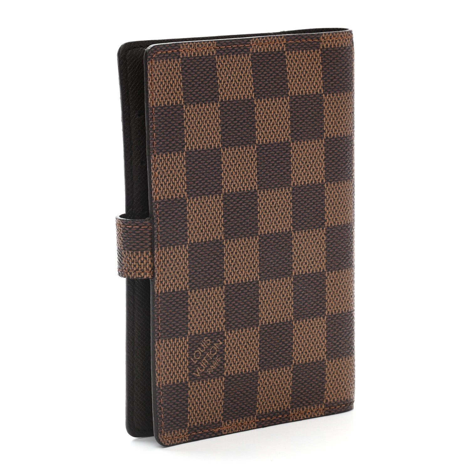 Louis Vuitton Damier Ebene Small Ring Agenda Cover 3 of 8