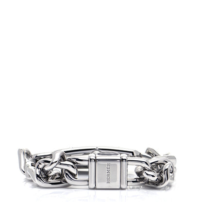 Hermes Stainless Steel Diamond 17mm Nantucket Jete De Diamants Quartz Watch 3 of 6