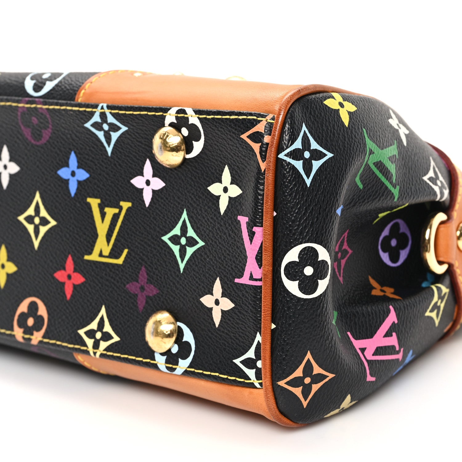Louis Vuitton Monogram Multicolor Beverly MM Black 9 of 11