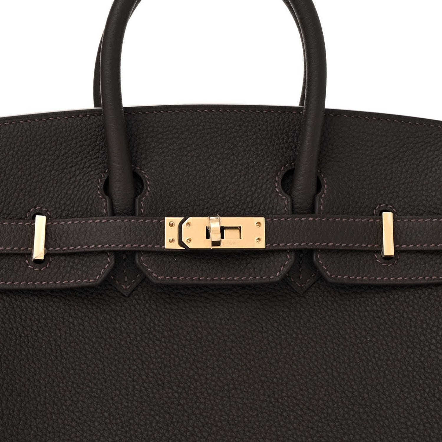 Hermes Togo Birkin 25 Bai Brun 8 of 12