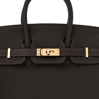 Hermes Togo Birkin 25 Bai Brun 8 of 12
