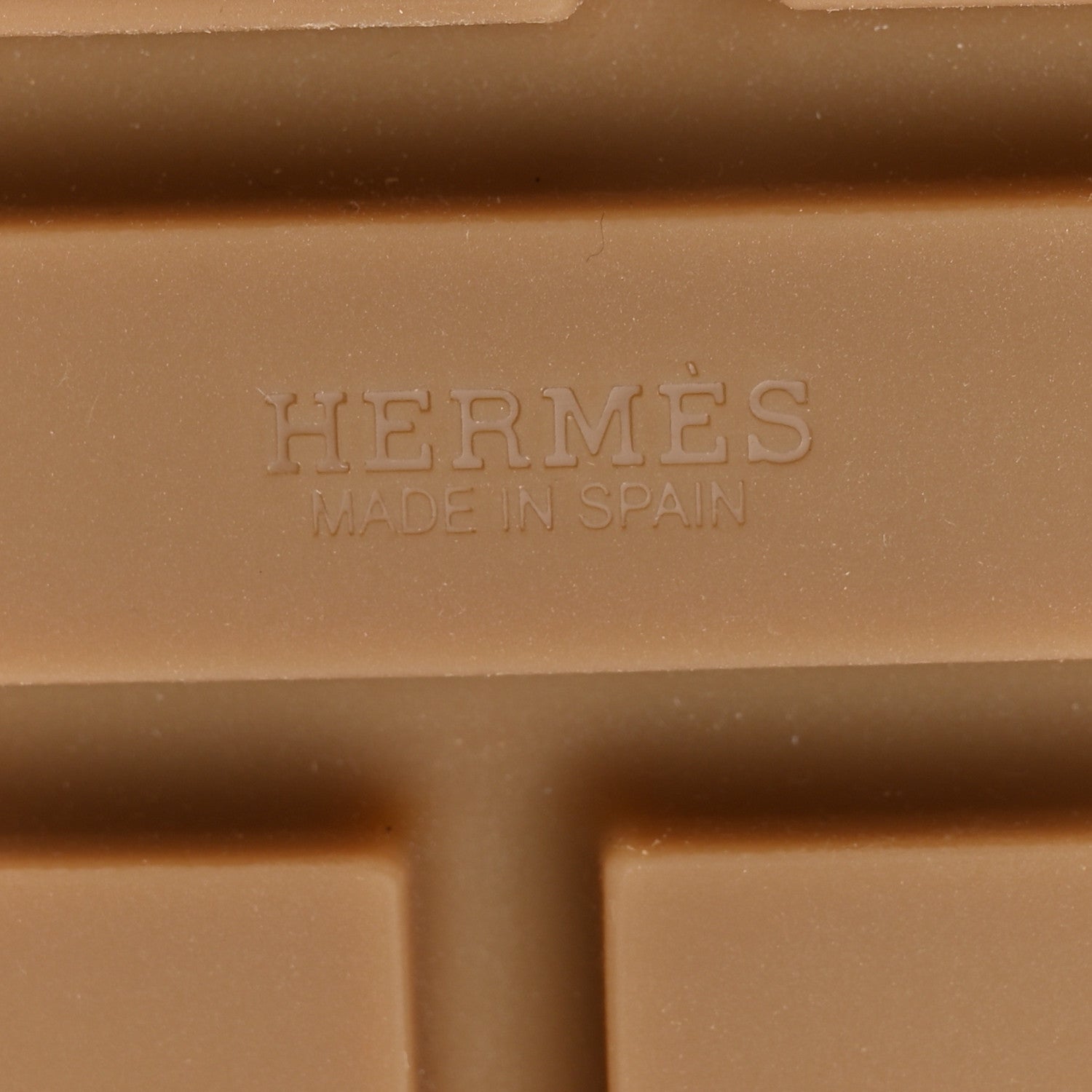 Hermes Calfskin Cork Eze 30 Sandals 38 Marron Glaise 6 of 9