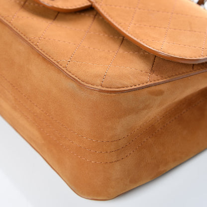 Chanel Nubuck Bull Jumbo Double Flap Camel 11 of 18