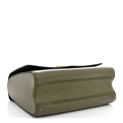 Louis Vuitton Epi Monogram Kabuki Twist Shoulder Bag MM Green 4 of 11