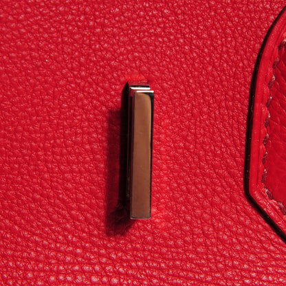 Hermes Togo Birkin 30 Rouge Garance 23 of 34