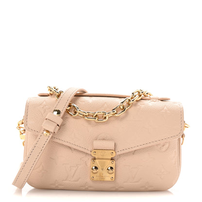 Louis Vuitton Empreinte Pochette Metis East West Sand 1 of 9