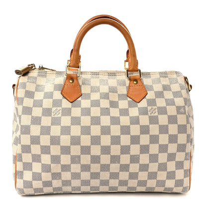 Louis Vuitton LOUIS VUITTON Damier Azur Speedy Bandouliere 30 1 of 16