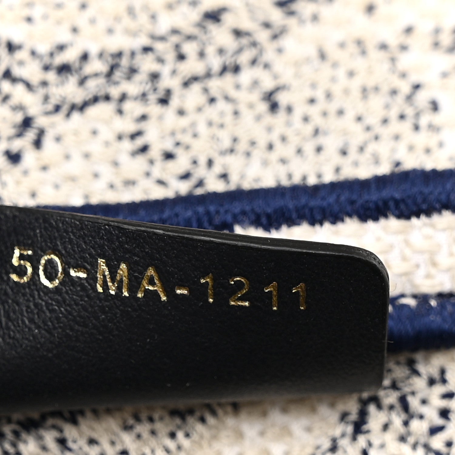 Christian Dior Canvas Embroidered Toile de Jouy Saddle Bag Blue 7 of 13