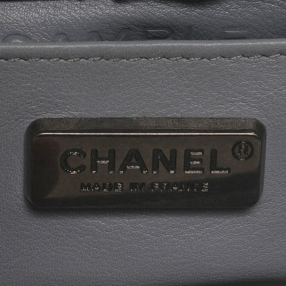 Chanel Python Extra Mini Flap Grey 6 of 7