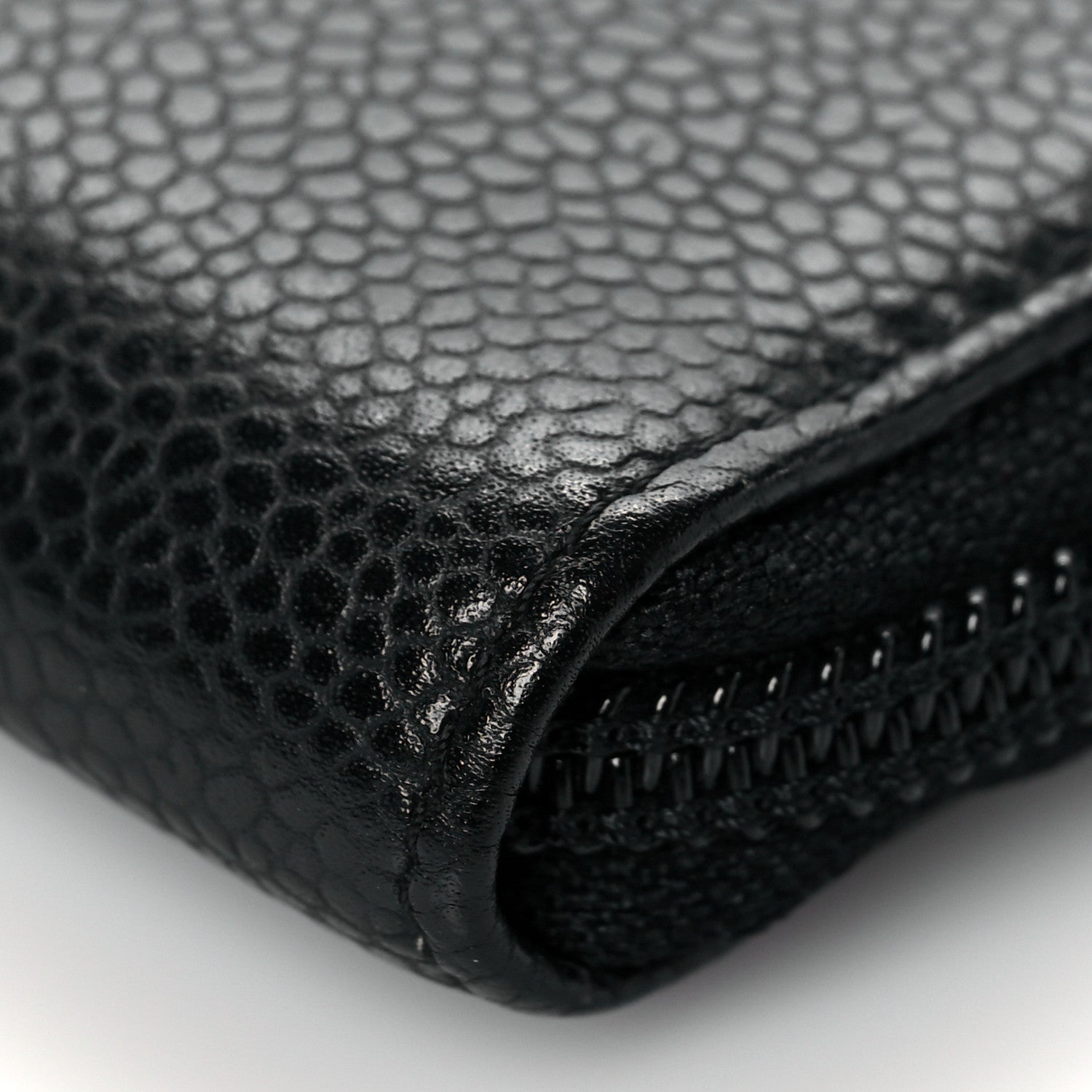Chanel Caviar CC Key Holder Case Black 10 of 11