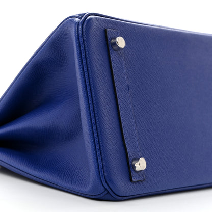 Hermes Epsom Birkin 30 Bleu Electrique 9 of 10
