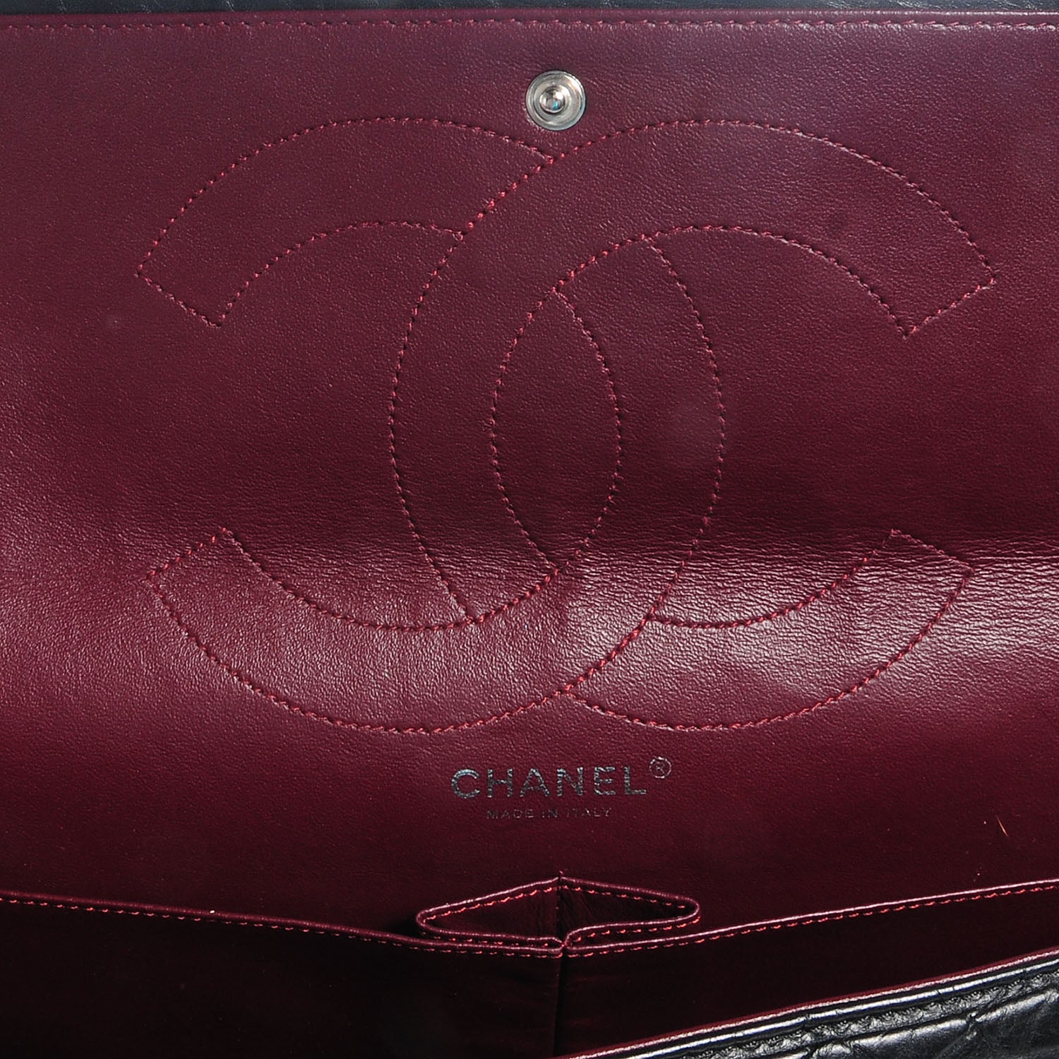 Chanel Distressed Calfskin 2.55 Reissue 227 Flap Black 7 of 10