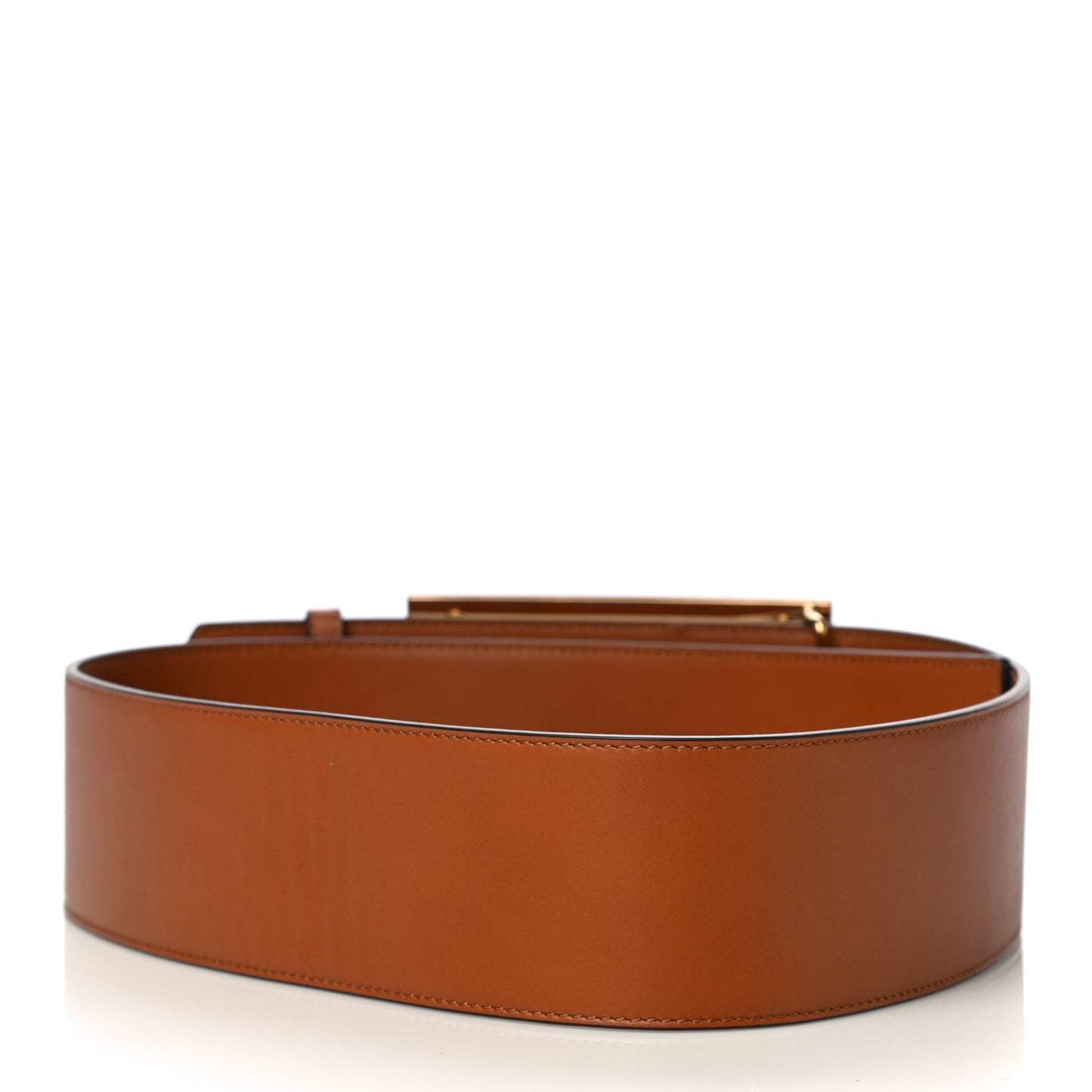 Vitello King FF Baguette Belt 75 30 Cuoio