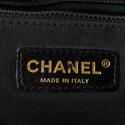 Chanel Caviar Quilted Grand Shopping Tote GST Black 6 of 10