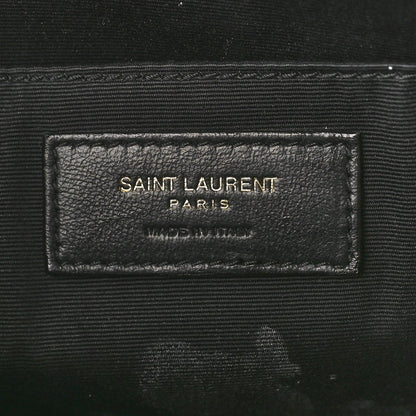 Saint Laurent Calfskin Matelasse Monogram Lou Camera Bag Dark Legion Red 6 of 9