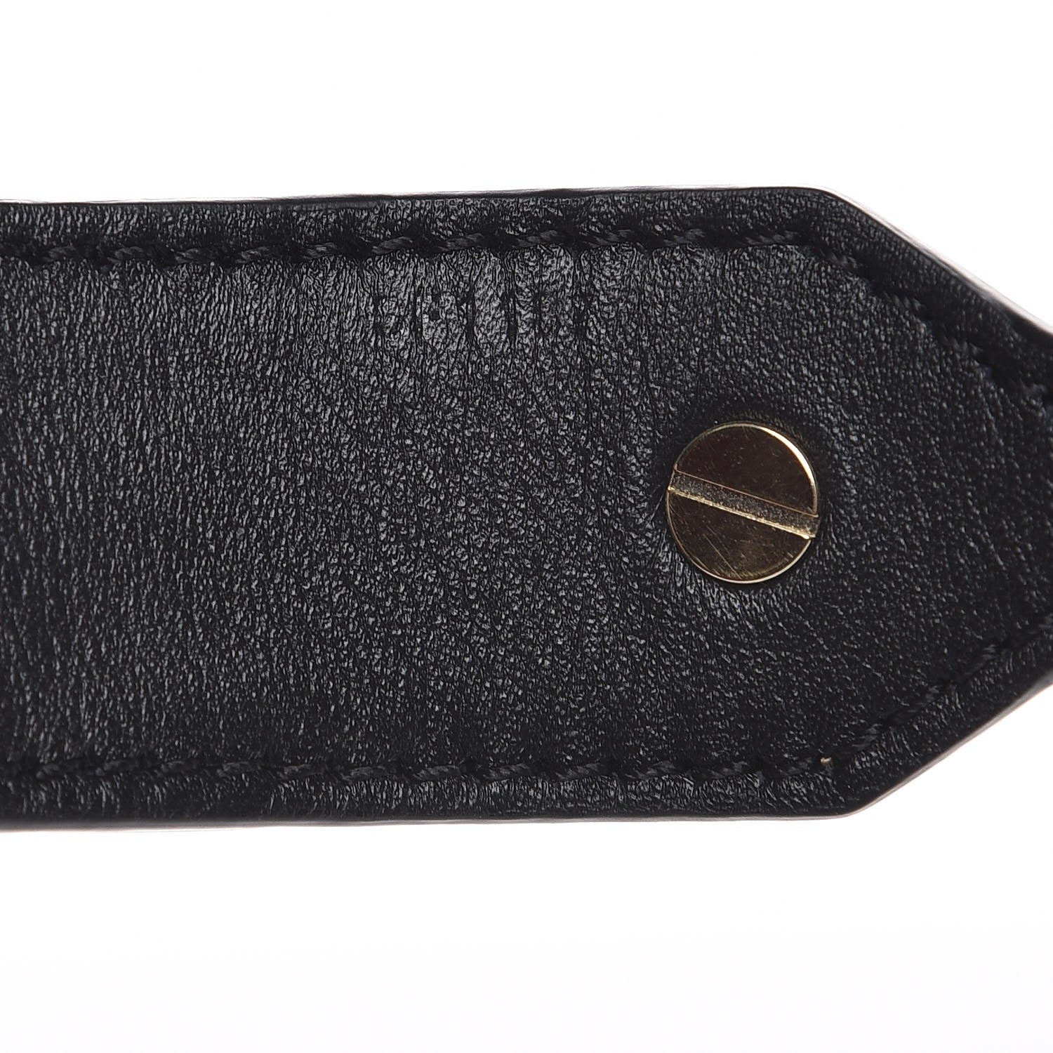 Louis Vuitton Reverse Monogram Bandouliere Shoulder Strap XL Black 4 of 4