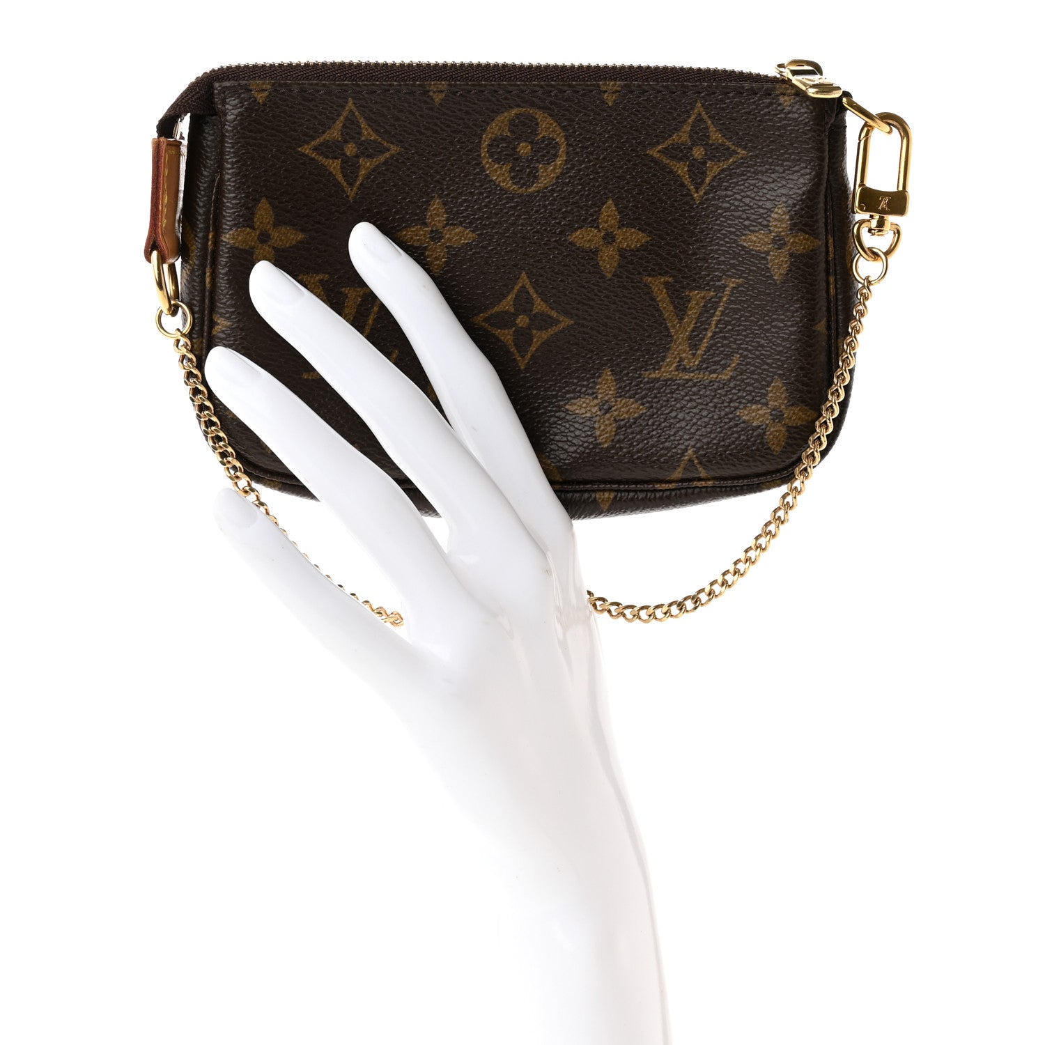 Louis Vuitton Monogram Mini Pochette Accessories 2 of 12